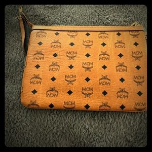 Authentic MCM clutch